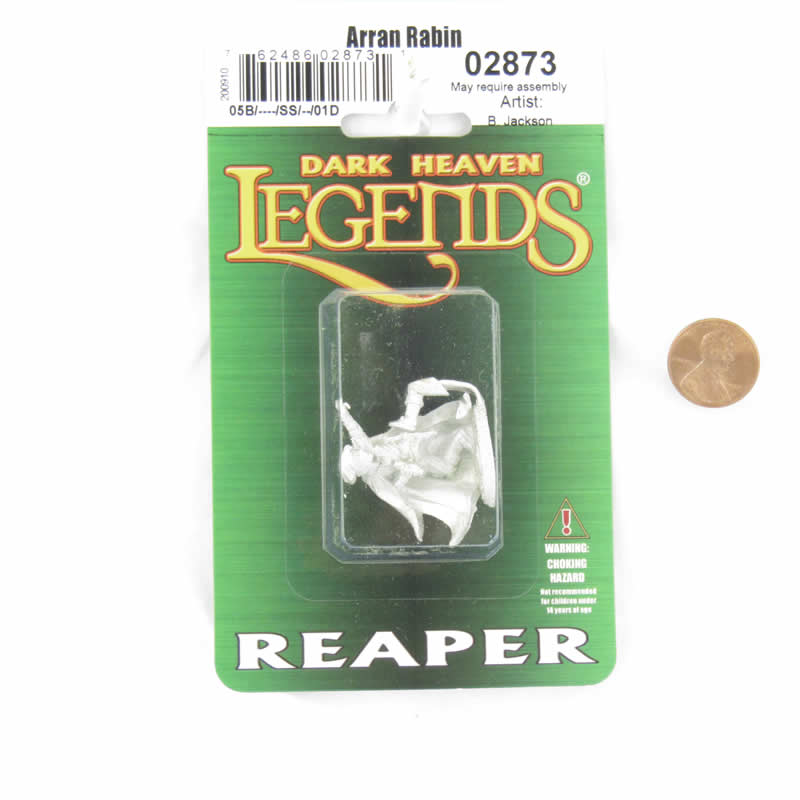 RPR02873 Arran Rabin Miniature Figurine 25mm Heroic Scale Dark Heaven Legends 2nd Image