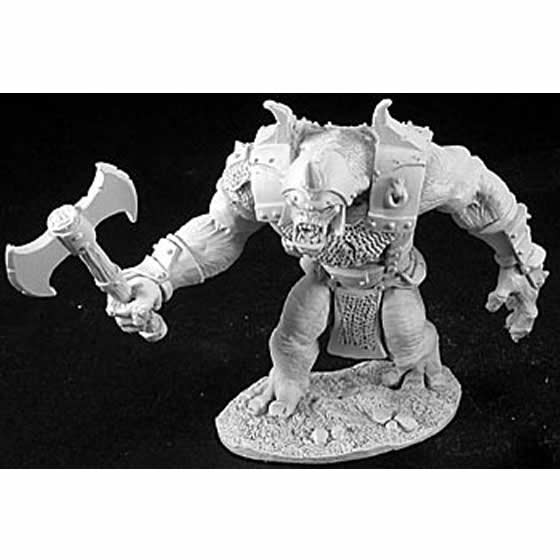 RPR02877 Mountain Troll Miniature Figurine 25mm Heroic Scale Dark Heaven Legends 3rd Image