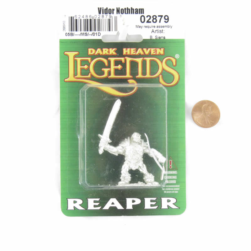 RPR02879 Vidor the Northman Miniature Figurine 25mm Heroic Scale Dark Heaven Legends 2nd Image