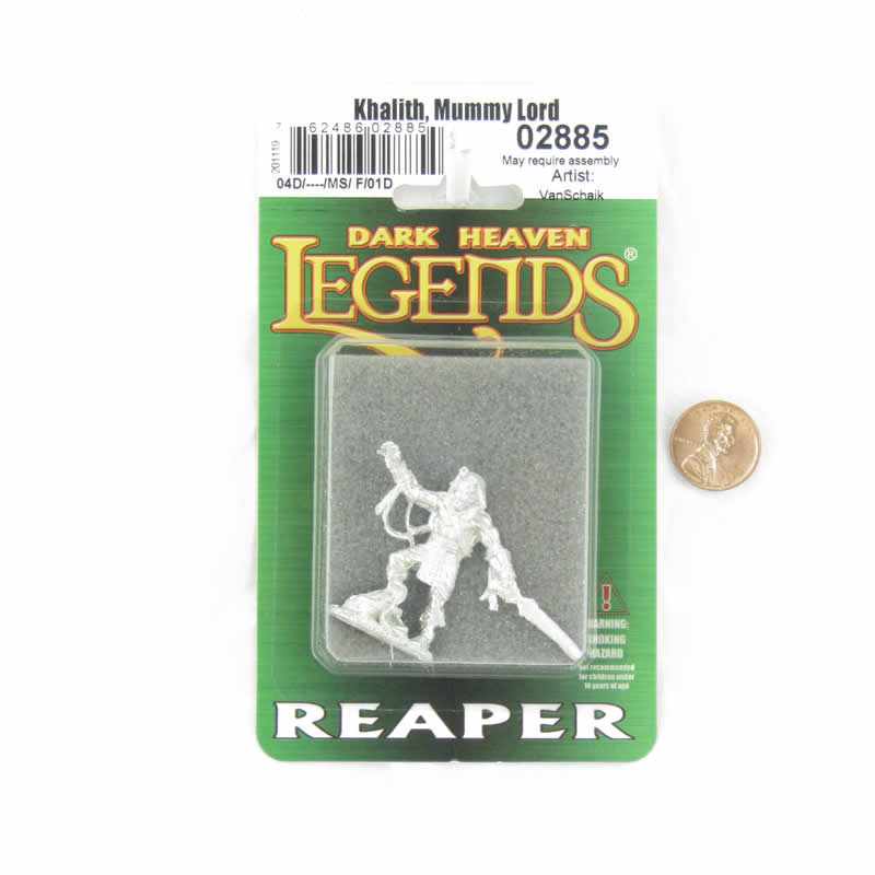 RPR02885 Khalith Mummy Lord Miniature 25mm Heroic Scale Dark Heaven Legends 2nd Image