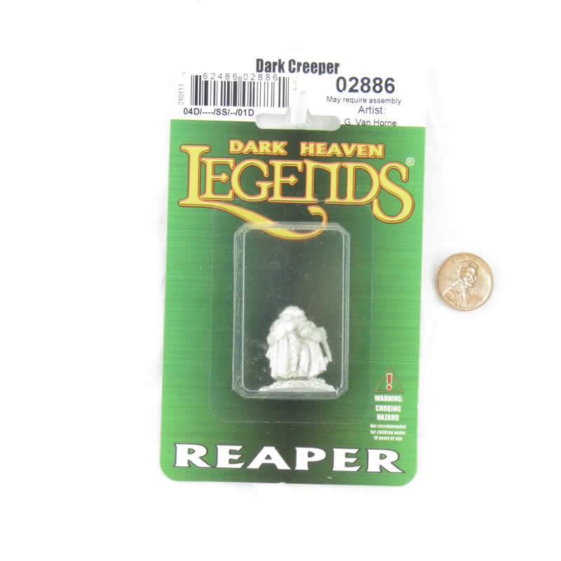 RPR02886 Dark Creeper Miniature 25mm Heroic Scale Dark Heaven Legends 2nd Image