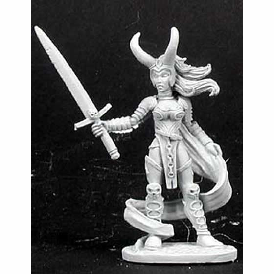 RPR02894 Nerea Anti Paladin Miniature 25mm Heroic Scale Dark Heaven Legends Main Image