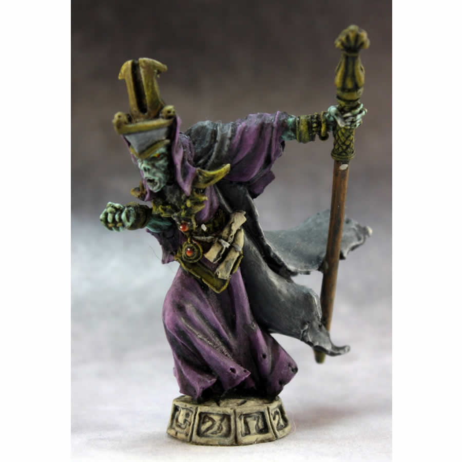 RPR02896 Aserlis Liche King Miniature 25mm Heroic Scale Dark Heaven Legends 3rd Image