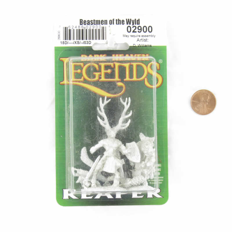 RPR02900 Beastmen of the Wyld Miniature 25mm Heroic Scale Dark Heaven Legends 2nd Image