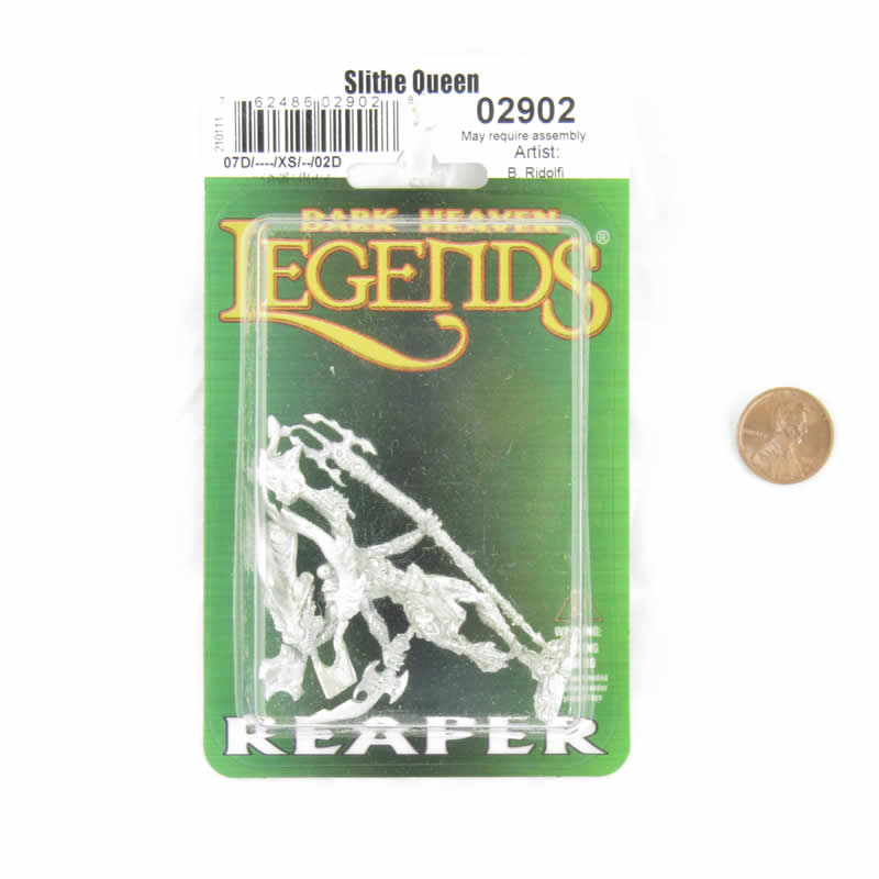 RPR02902 Slithe Queen Miniature Figure 25mm Heroic Scale Dark Heaven Legends 2nd Image