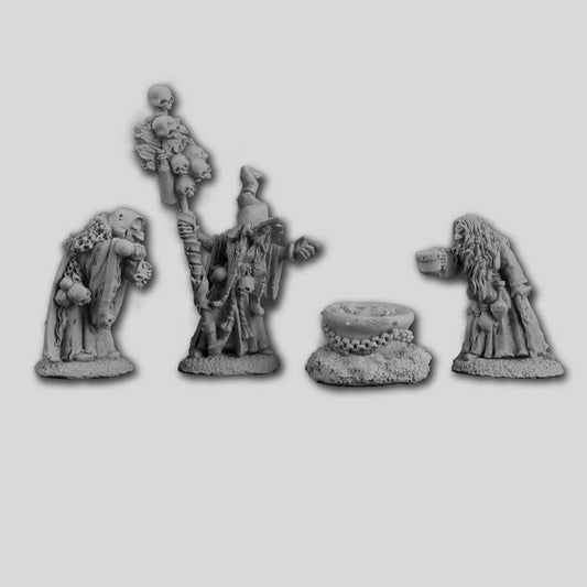 RPR02904 Witch Coven Miniature Figure 25mm Heroic Scale Dark Heaven Legends Main Image