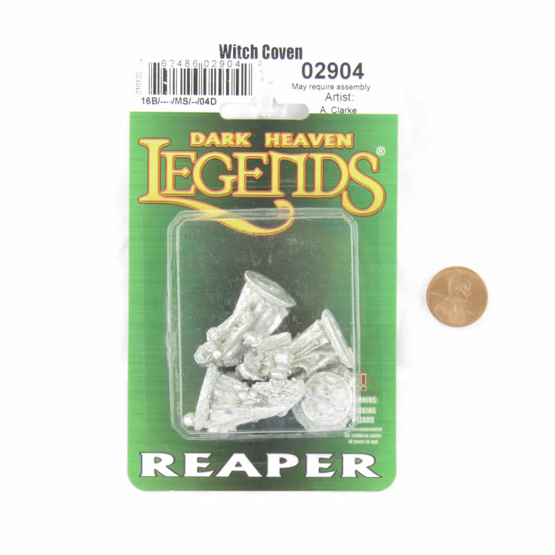 RPR02904 Witch Coven Miniature Figure 25mm Heroic Scale Dark Heaven Legends 2nd Image