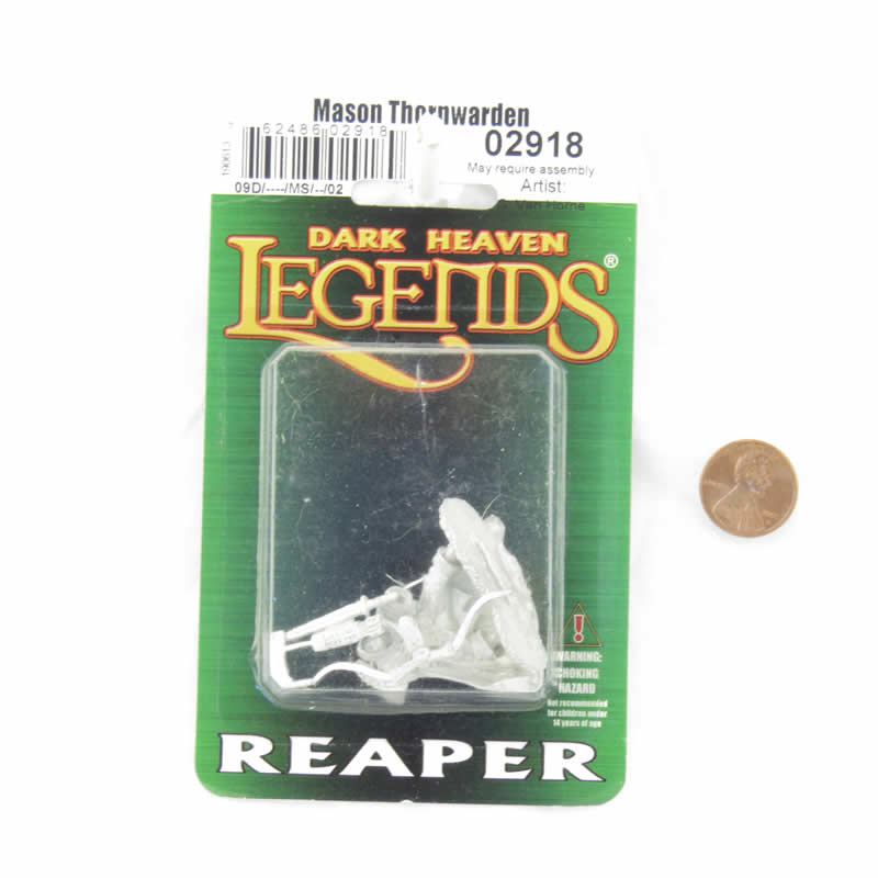 RPR02918 Mason Thornwarden Miniature Figure 25mm Heroic Scale Dark Heaven Legends 2nd Image