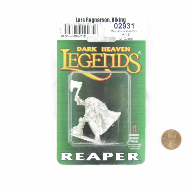 RPR02931 Lars Ragnarson Viking Miniature Figure 25mm Heroic Scale Dark Heaven Legends 2nd Image