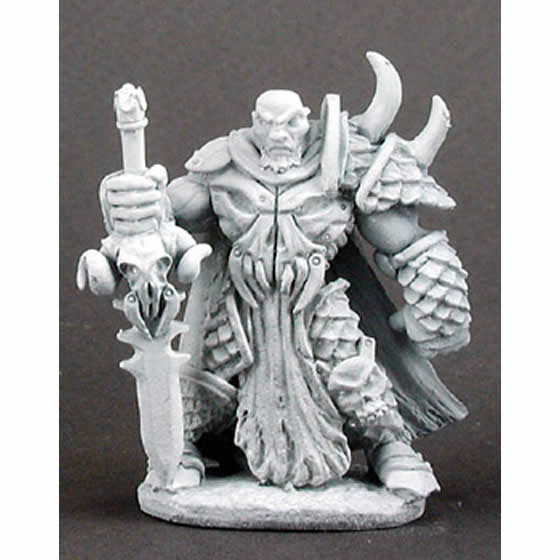 RPR02938 Boris Evil Fighter Miniature Figure 25mm Heroic Scale Dark Heaven Legends Main Image