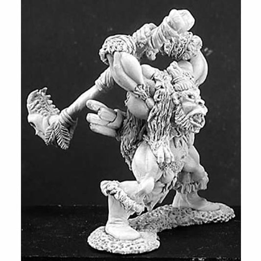 RPR02940 Neanderthal Champion Miniature Figure 25mm Heroic Scale Dark Heaven Legends Main Image