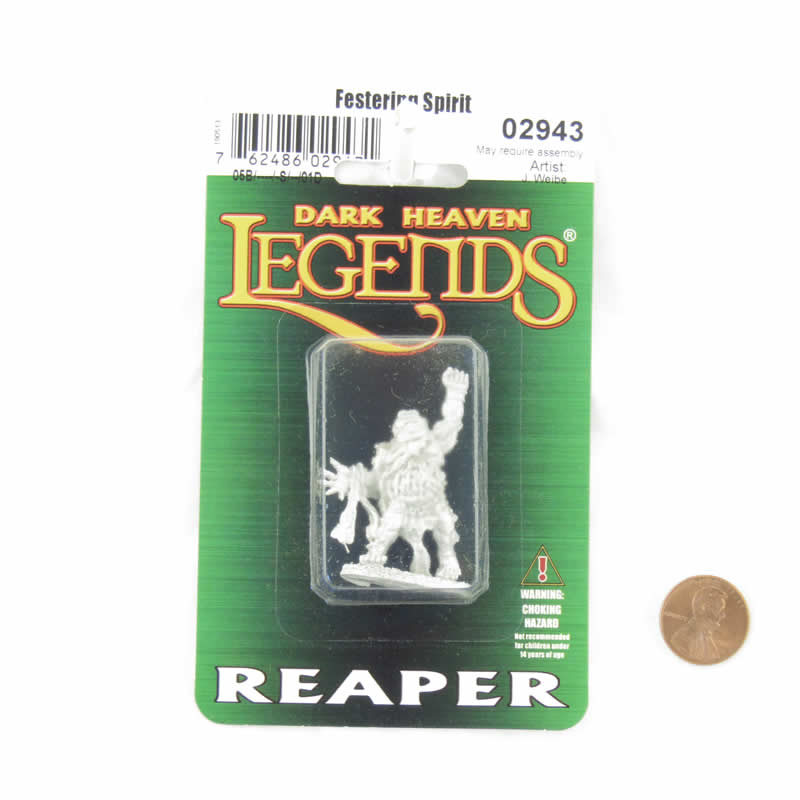 RPR02943 Festering Spirit Miniature Figure 25mm Heroic Scale Dark Heaven Legends 2nd Image