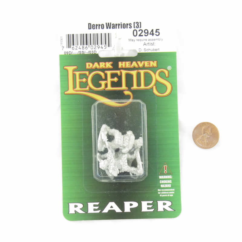 RPR02945 Derro Warriors Miniature Figure 25mm Heroic Scale Dark Heaven Legends 2nd Image