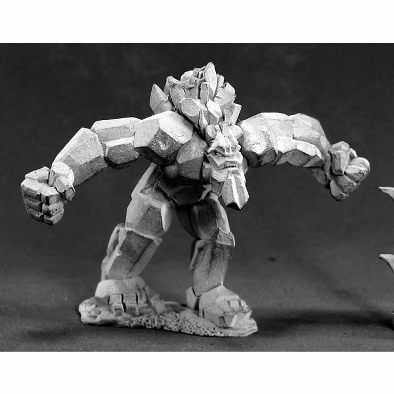 RPR02954 Crystal Golem Miniature Figure 25mm Heroic Scale Dark Heaven Legends Main Image