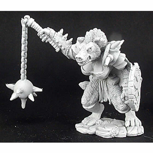 RPR02955 Krokuta Gnoll Cleric Miniature Figure 25mm Heroic Scale Dark Heaven Legends Main Image