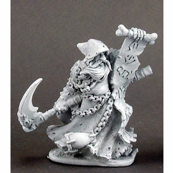 RPR02957 Darkrasp Death Priest Miniature Figure 25mm Heroic Scale Dark Heaven Legends Main Image