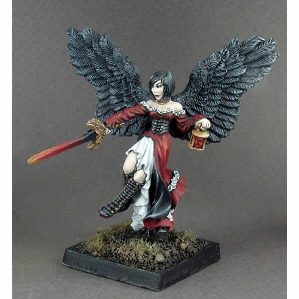 RPR02961 Angel of Shadows Miniature 25mm Heroic Scale Dark Heaven 3rd Image