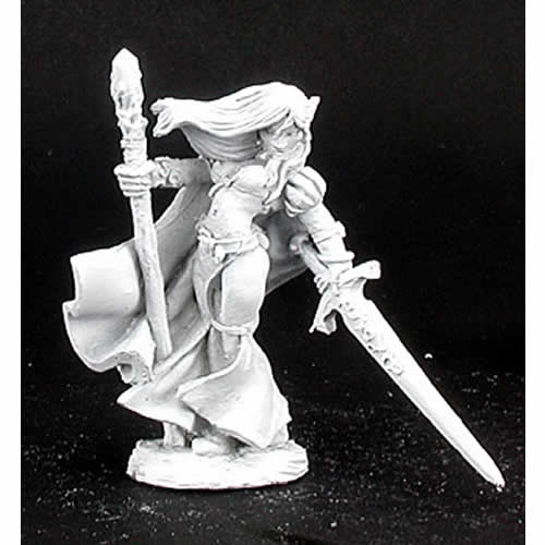 RPR02967 Alastriel Elf Sorcer Miniature 25mm Heroic Scale Dark Heaven Legends Main Image