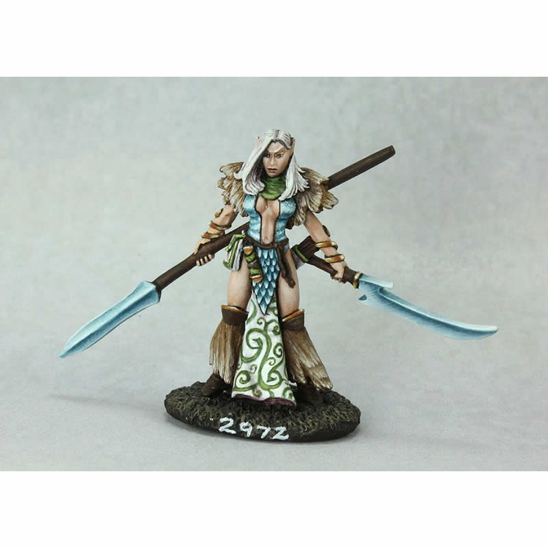 RPR02972 Ishara Snowfinch Druid Miniature Figure 25mm Heroic Scale Dark Heaven Legends 3rd Image