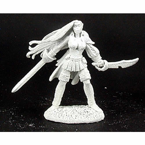 RPR02975 Verana Female Bard Miniature 25mm Heroic Scale Dark Heaven Legends Main Image