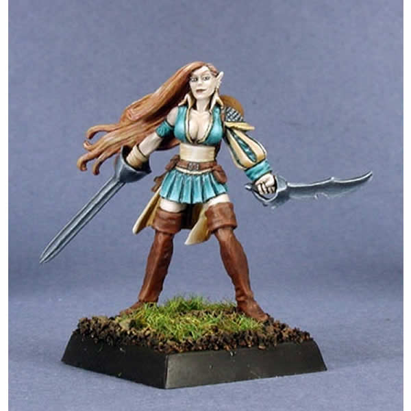 RPR02975 Verana Female Bard Miniature 25mm Heroic Scale Dark Heaven Legends 3rd Image