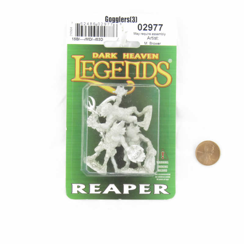 RPR02977 Gogglers Miniature Figure 25mm Heroic Scale Dark Heaven Legends 2nd Image