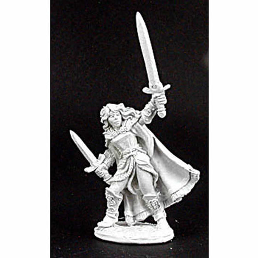 RPR02979 Aisha Female Warrior Miniature Figure 25mm Heroic Scale Dark Heaven Legends Main Image