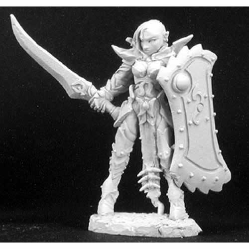 RPR02982 Casiatta Female Anti-Paladin Miniature 25mm Heroic Scale Dark Heaven Legends Main Image