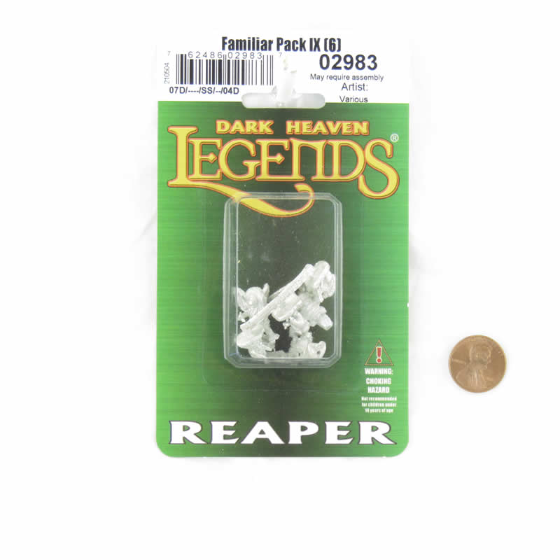 RPR02983 Familiar Pack IX Miniature Figure 25mm Heroic Scale Dark Heaven Legends 2nd Image