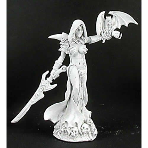 RPR02986 Eldessa Female Necromancer Miniature 25mm Heroic Scale Main Image