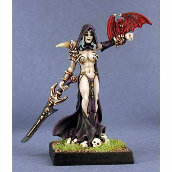 RPR02986 Eldessa Female Necromancer Miniature 25mm Heroic Scale 3rd Image