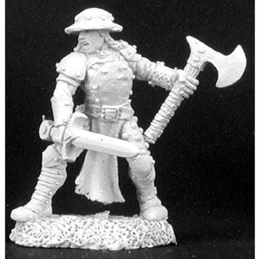 RPR02993 Devin Dunhaus Mercenary Miniature Figure 25mm Heroic Scale Dark Heaven Legends Main Image