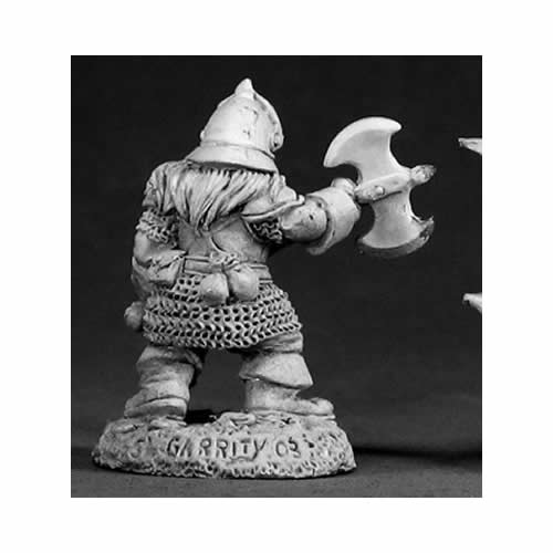 RPR03002 Gar Ironhorn Dwarf Warrior Miniature 25mm Heroic Scale 3rd Image