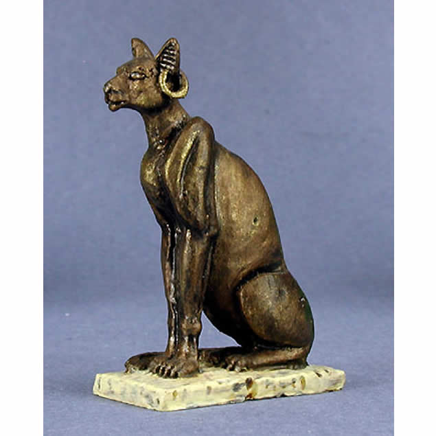 RPR03007 Egyption Cat Statue Miniature 25mm Heroic Scale Dark Heaven Legends 3rd Image