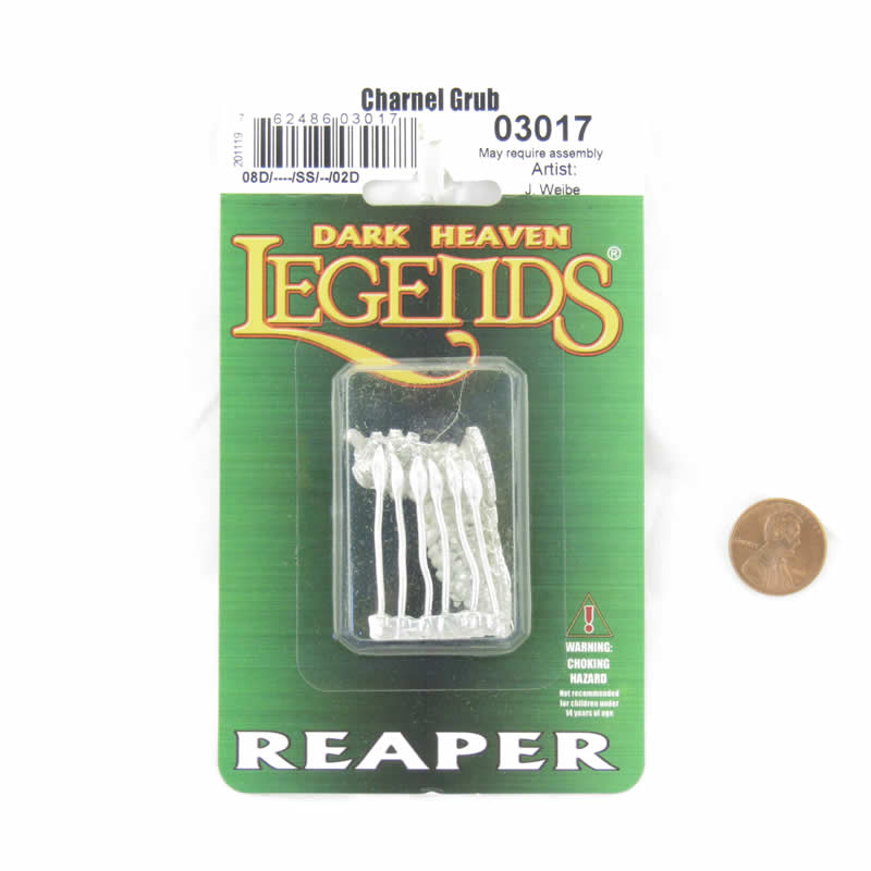 RPR03017 Charnel Grub Miniature Figure 25mm Heroic Scale Dark Heaven Legends Reaper Miniatures 2nd Image