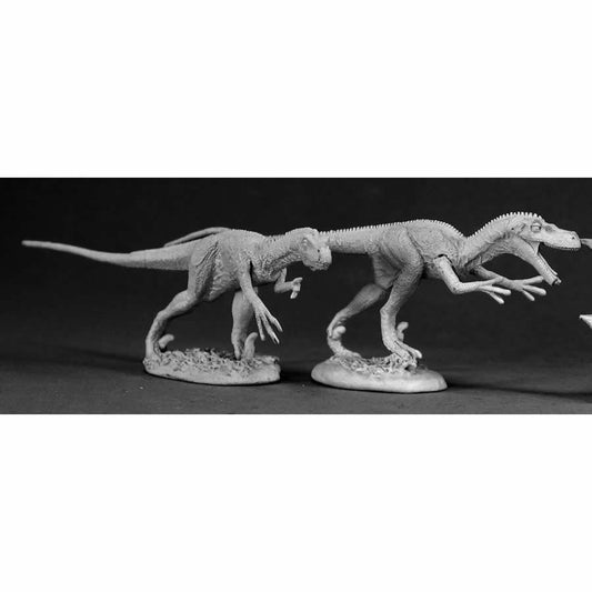 RPR03021 Velociraptors Miniature Figure 25mm Heroic Scale Dark Heaven Legends Reaper Miniatures Main Image