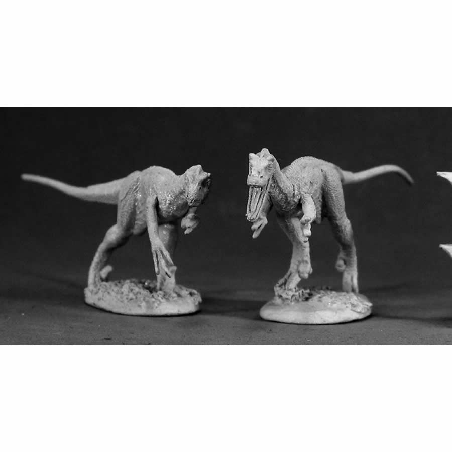 RPR03021 Velociraptors Miniature Figure 25mm Heroic Scale Dark Heaven Legends Reaper Miniatures 4th Image