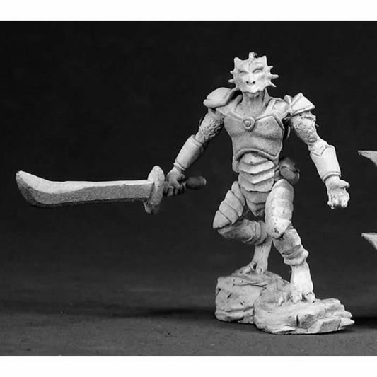 RPR03022 Half Dragon bronze Miniature Figure 25mm Heroic Scale Dark Heaven Legends Reaper Miniatures Main Image