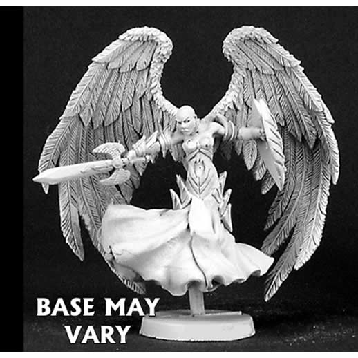 RPR03114 Deva Female Angel Miniature 25mm Heroic Scale Dark Heaven Main Image