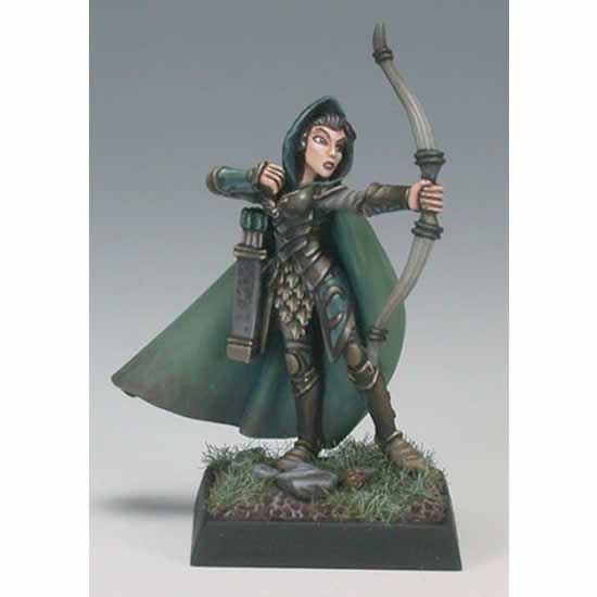 RPR03166 Alistrilee Elf Archer Miniature 25mm Heroic Scale Dark Heaven 3rd Image