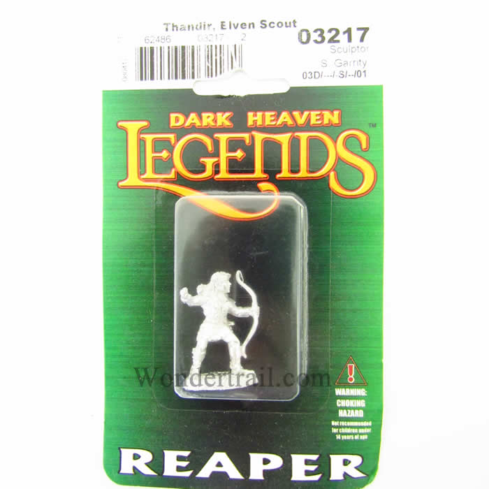 RPR03217 Thandir Elven Scout Miniature 25mm Heroic Scale Dark Heaven 2nd Image