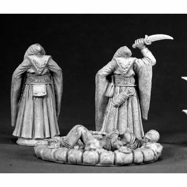 RPR03312 Townsfolk Cultists and Victim Miniature 25mm Heroic Scale 3rd Image
