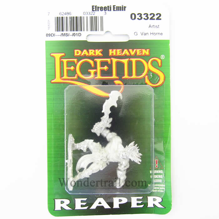 RPR03322 Efreeti Emir Miniature 25mm Heroic Scale Dark Heaven Legends 2nd Image