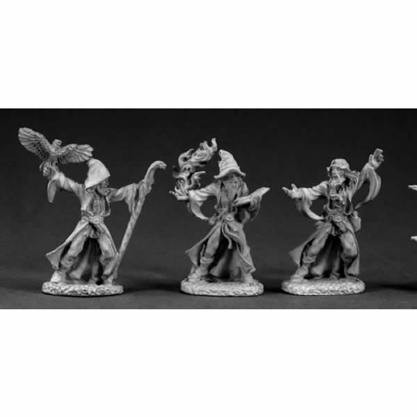 RPR03335 Classics Male Wizards Miniature 25mm Heroic Scale Main Image