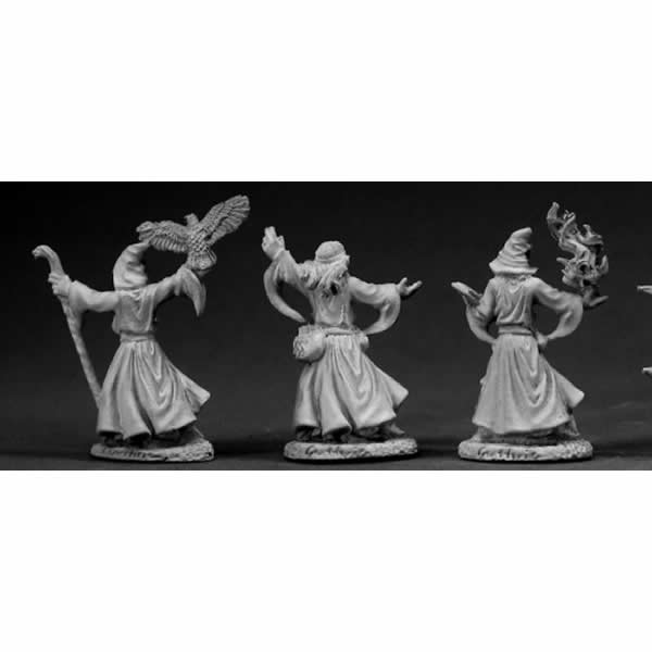 RPR03335 Classics Male Wizards Miniature 25mm Heroic Scale 3rd Image