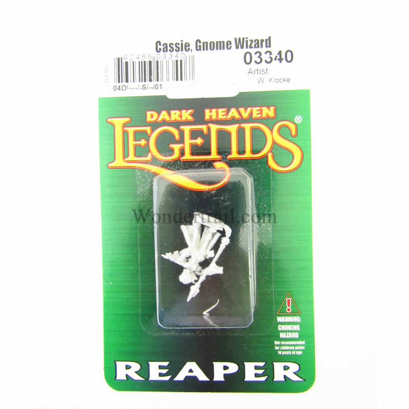 RPR03340 Cassie Female Gnome Wizard Miniature 25mm Heroic Scale 2nd Image