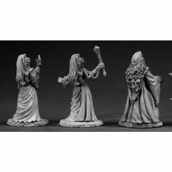 RPR03343 Classic Female Wizards Miniature 25mm Heroic Scale 3rd Image