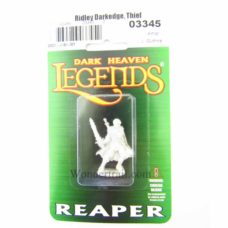 RPR03345 Ridley Darkedge Mail Roque Miniature 25mm Heroic Scale Dark Heaven Legends Reaper Miniatures 2nd Image