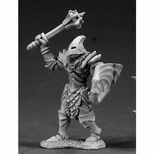 RPR03346 Dhaval Icefist White Dragon Knight Miniature 25mm Heroic Scale Main Image