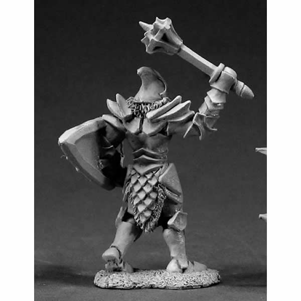 RPR03346 Dhaval Icefist White Dragon Knight Miniature 25mm Heroic Scale 3rd Image